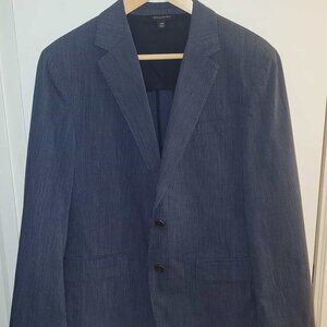 Banana Republic Men's Blue Blazer- 38S Short